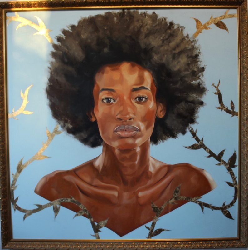 Ana Flavia, 2017, oil on linen