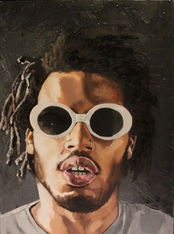 Tayler, 2017, oil on canvas